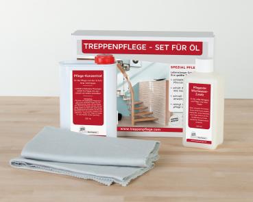 TREPPENPFLEGE SET ÖL für geölte Treppen